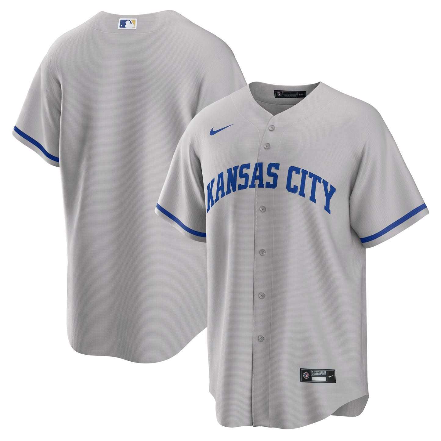 Men's Kansas City Royals Blank Jersey